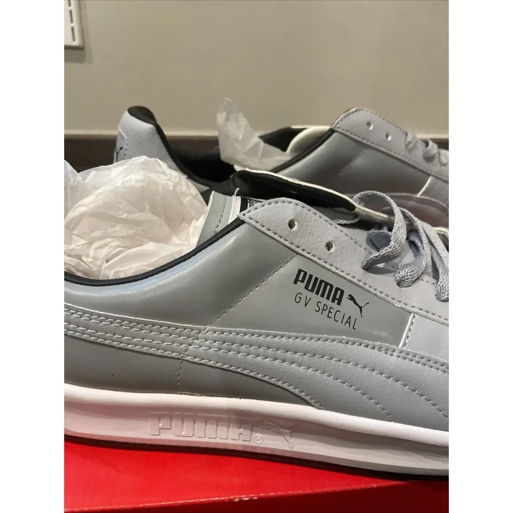 PUMA GV Special Men's Grey Leather Sneakers Size 13 Brand‎ New